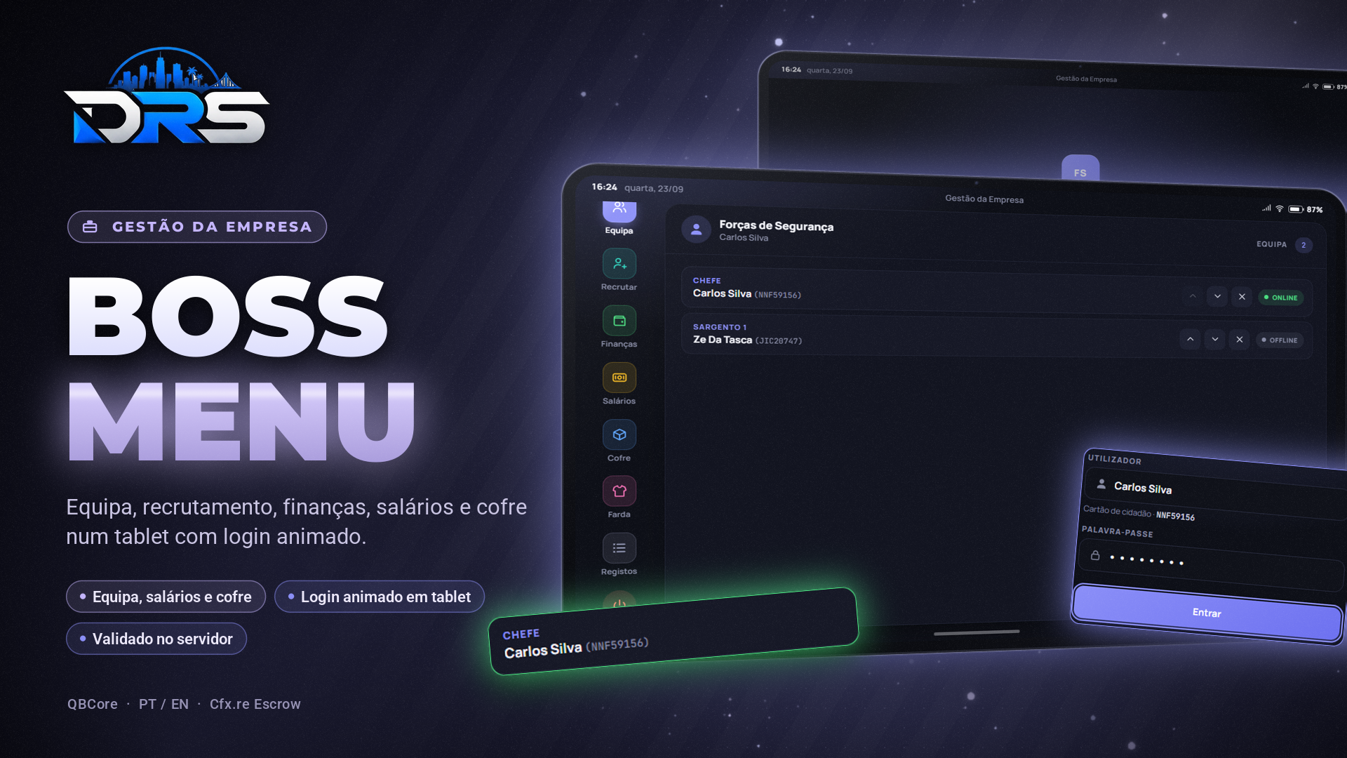 DRS Boss Menu