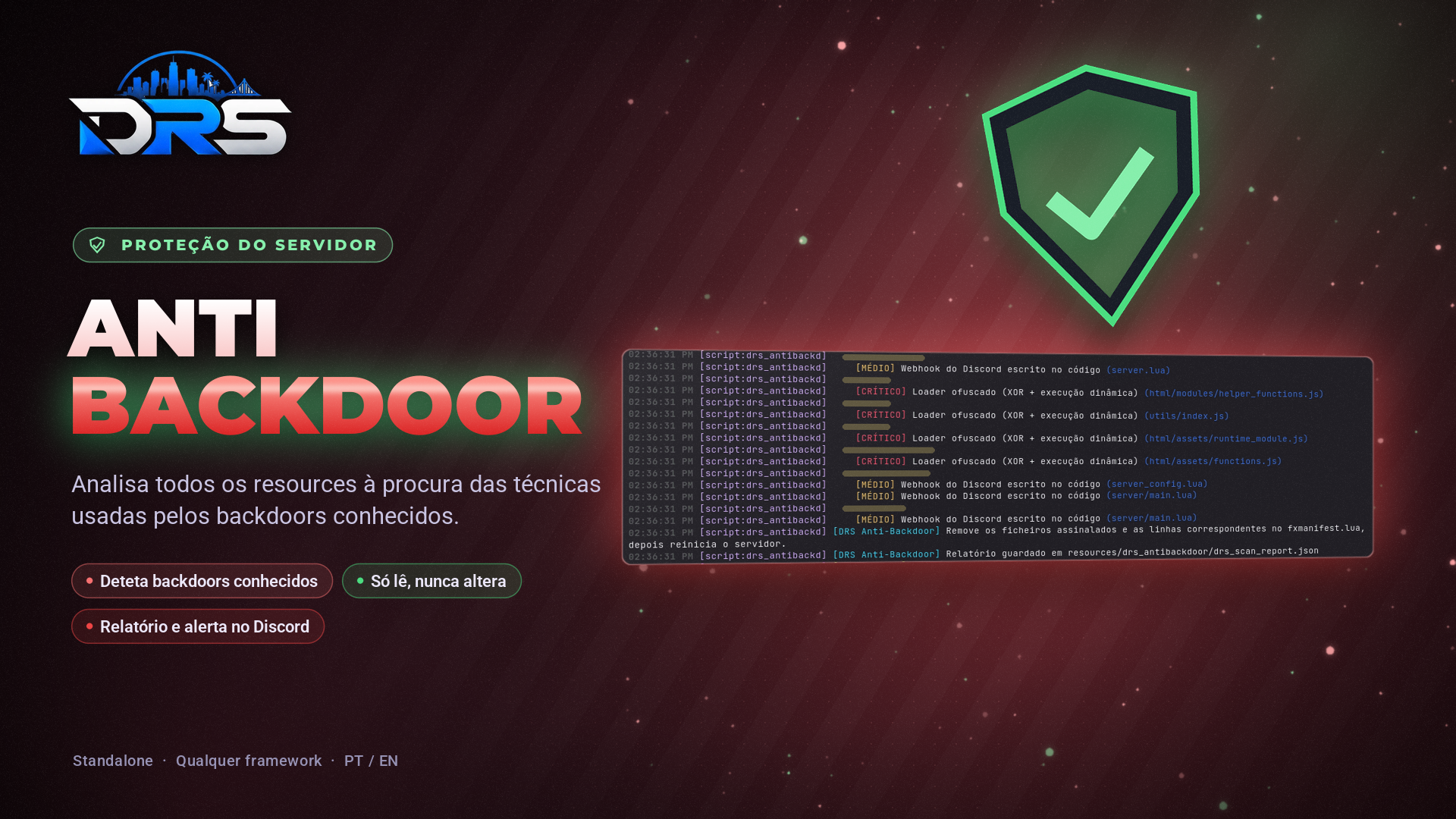 DRS Anti-Backdoor