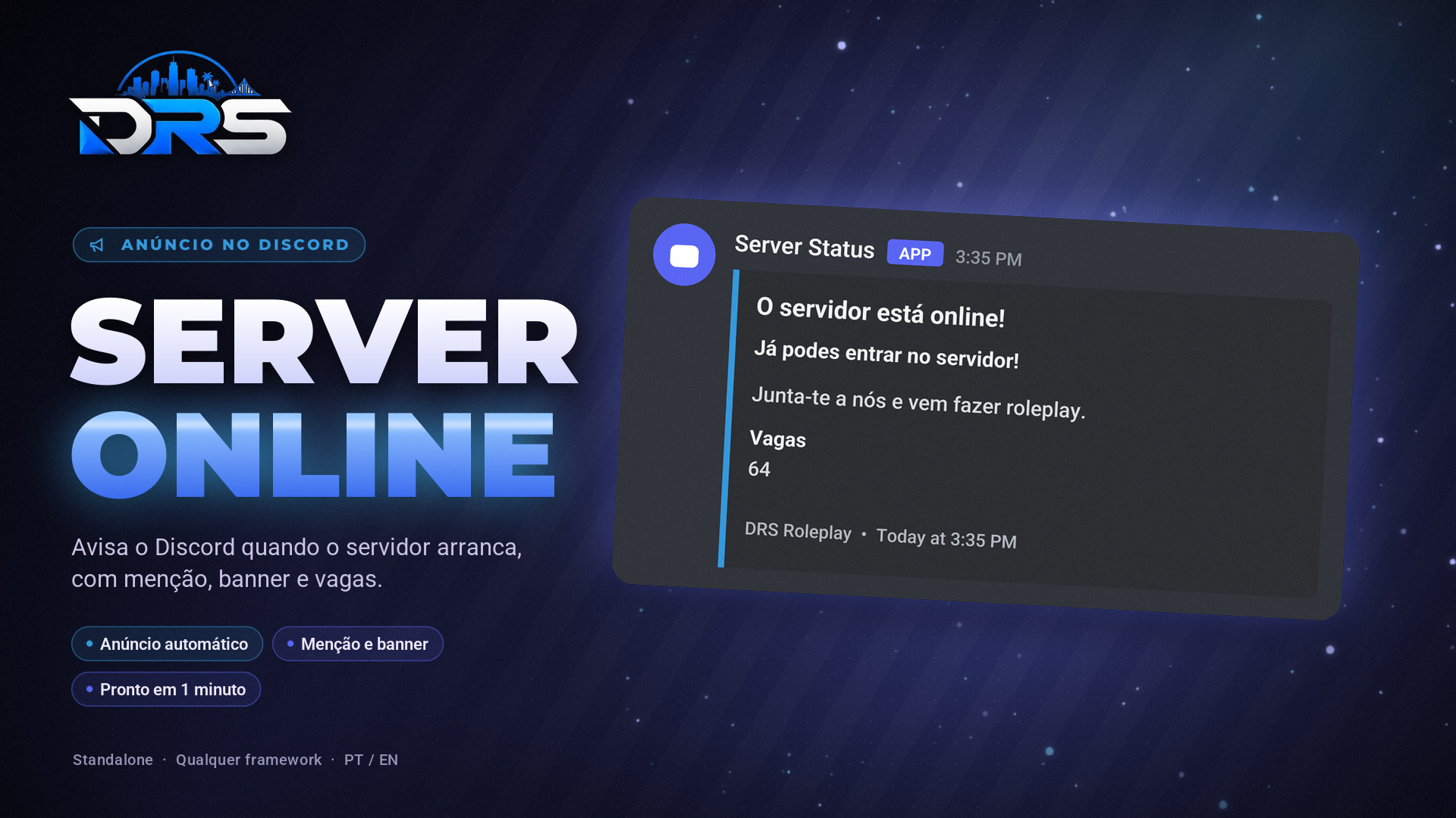DRS Server Online