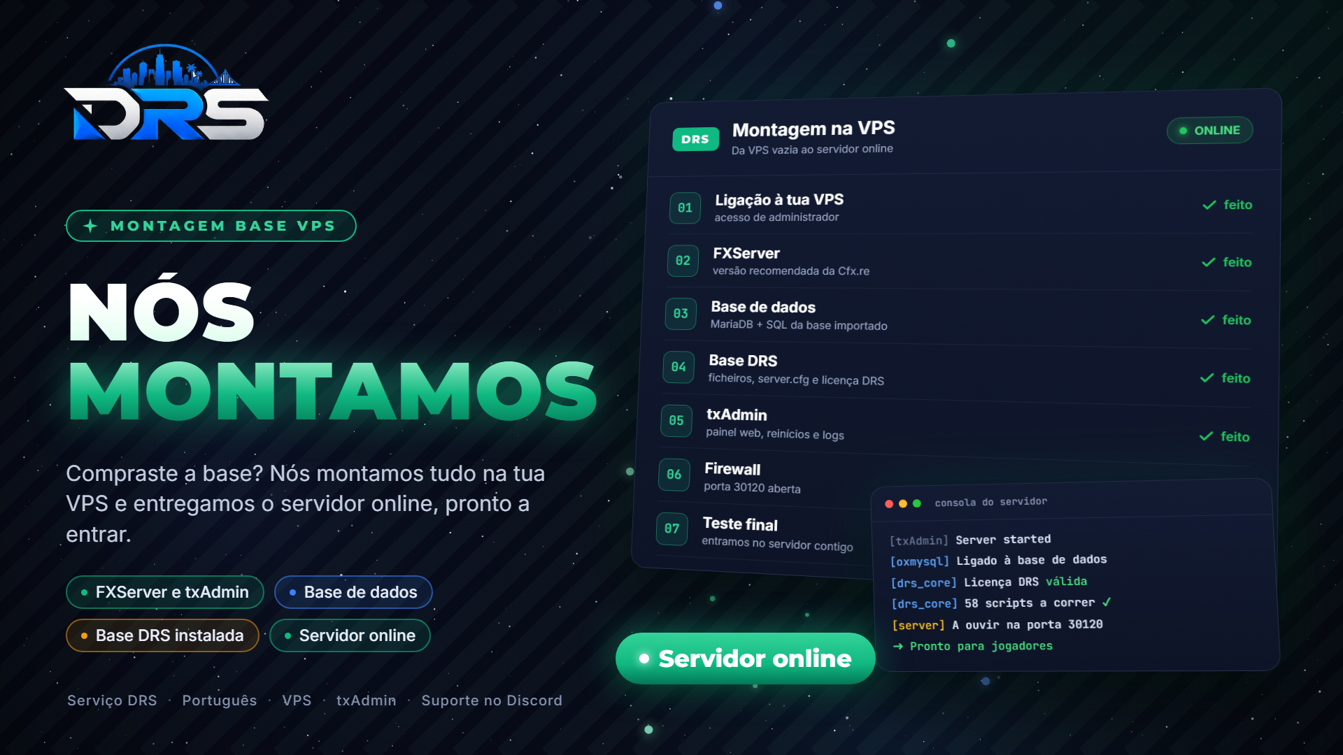 Montagem Base Vps